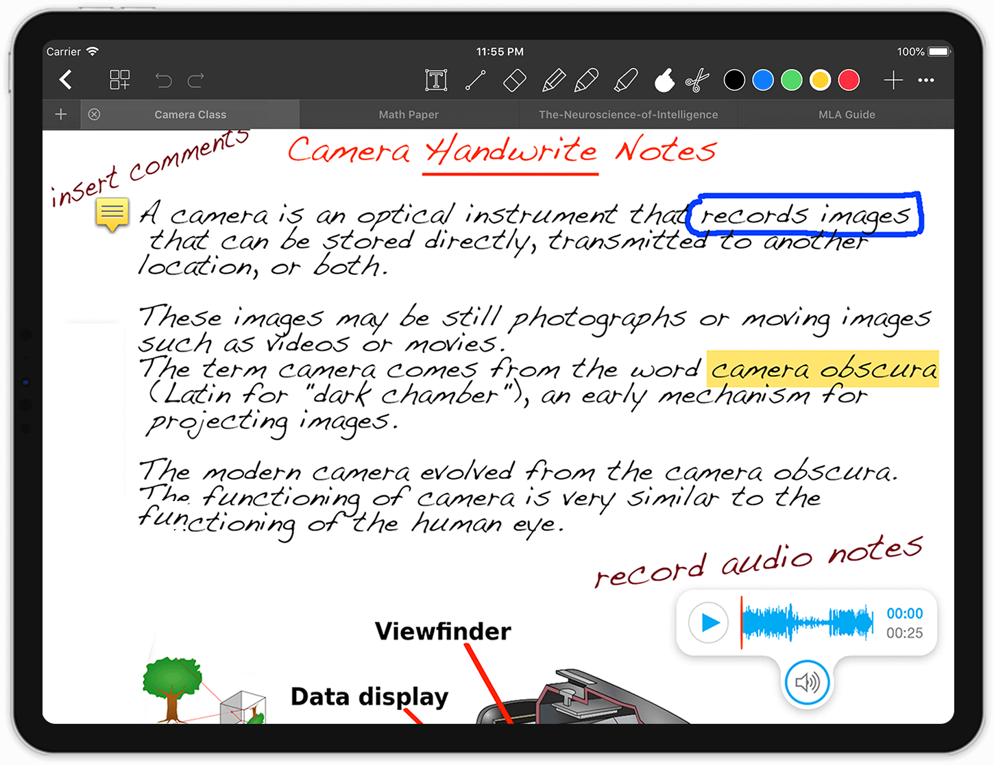 Notes Writer: Create and edit